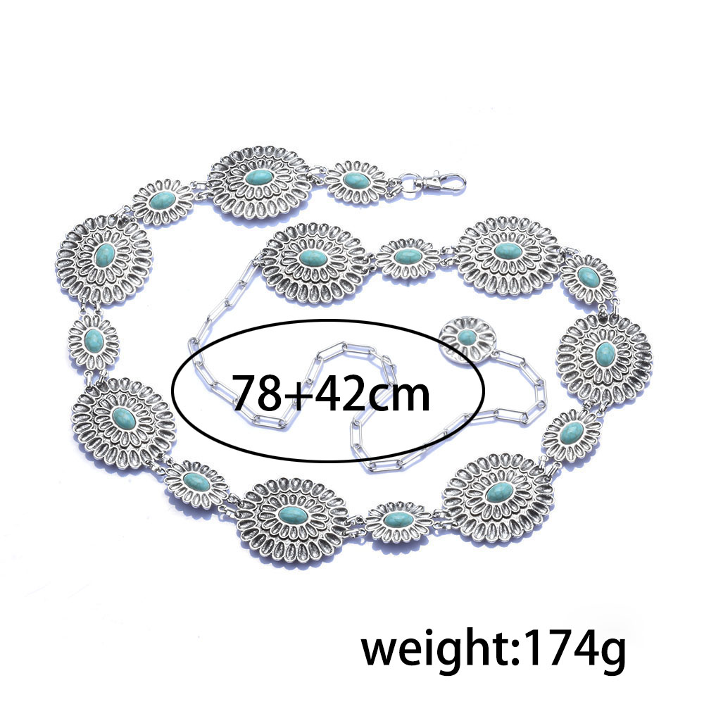 인도 실버 도금 빈티지 바디 밸리 체인, 여성 보호 민 - Body Jewelry Necklace 리뷰 및 가격