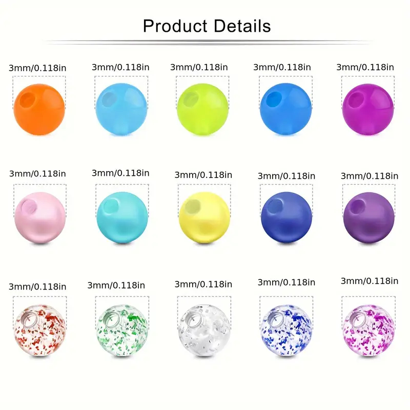 226pcs 16G 스테인리스 & 아크릴 보충 예비 L - Body Jewelry Replacement Ball 리뷰 및 가격