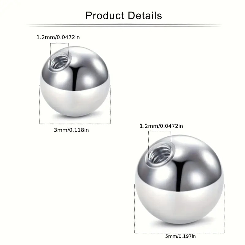 226pcs 16G 스테인리스 & 아크릴 보충 예비 L - Body Jewelry Replacement Ball 리뷰 및 가격