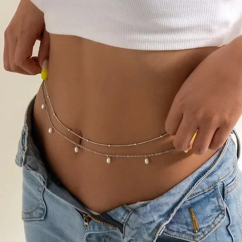 여성을위한 새로운 매력 섹시한 더블 레이어 나비 체인  - Body Jewelry For You 리뷰 및 가격