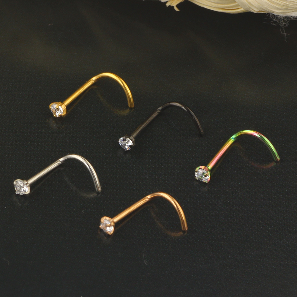 20G 코링 스터드 316L 수술용 스틸 저자극성 피어 - Body Jewelry Surgical Steel 리뷰 및 가격