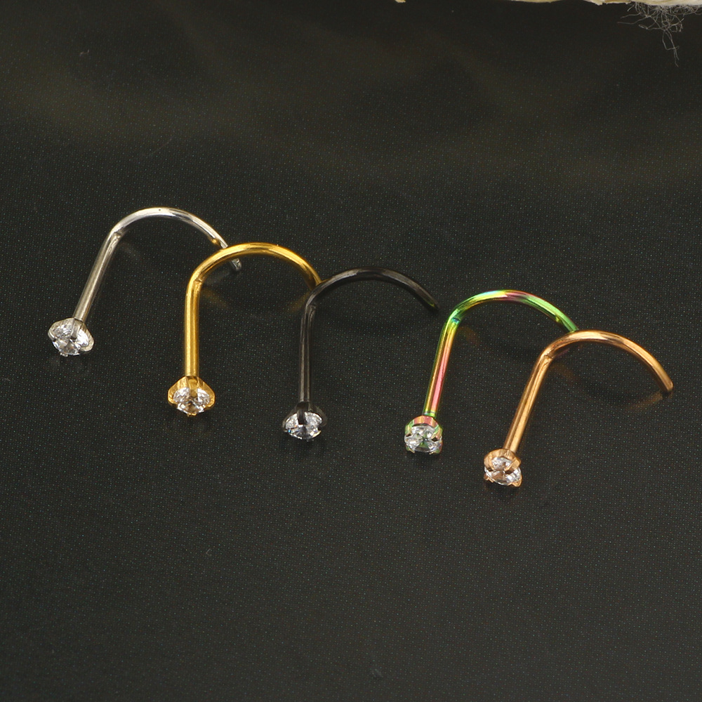 20G 코링 스터드 316L 수술용 스틸 저자극성 피어 - Body Jewelry Surgical Steel 리뷰 및 가격