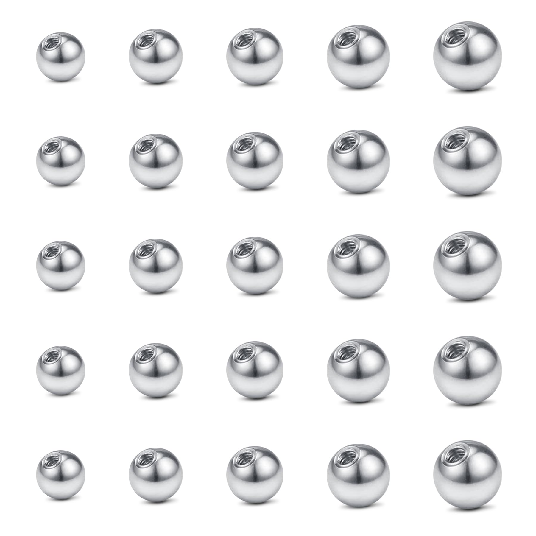 14G 3mm 4mm 5mm 6mm 8mm 외부로 31 - Body Jewelry Replacement Ball 리뷰 및 가격