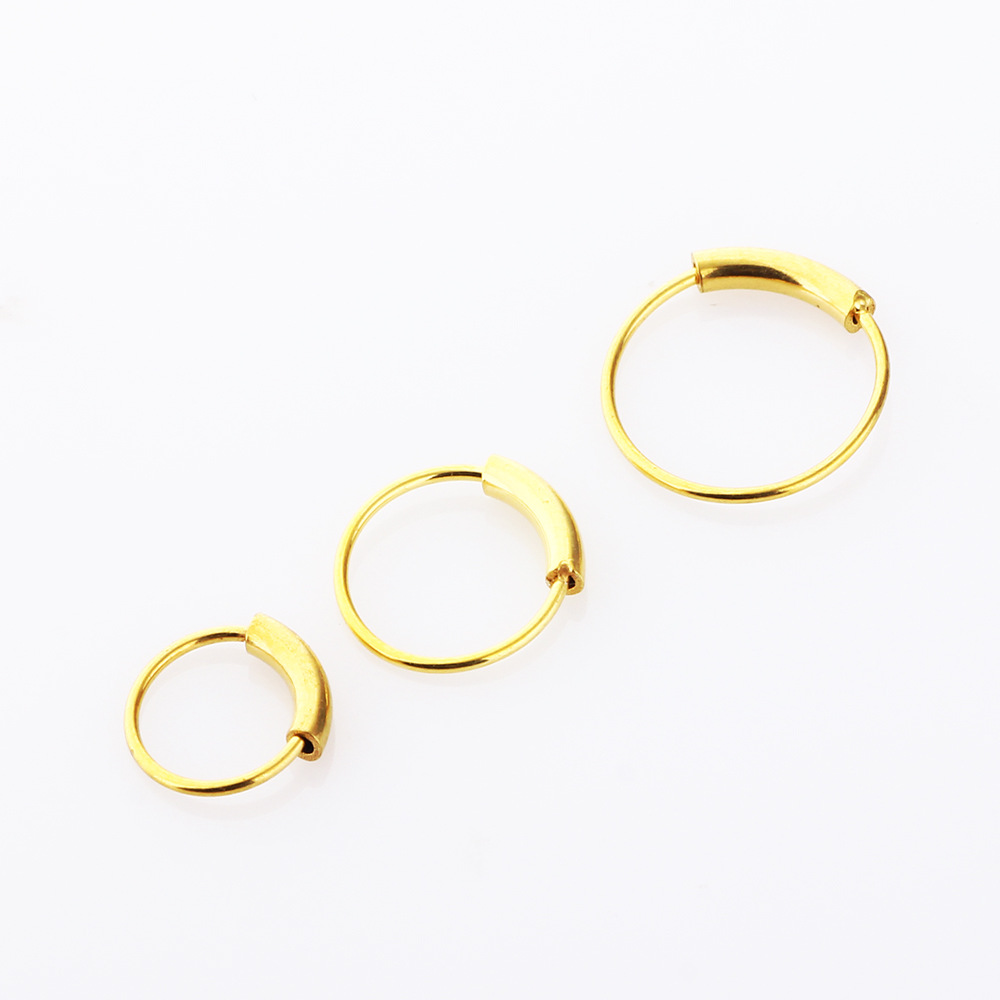 3개/세트 316L 외과용 강철 심리스 연속형 후프 링 - Body Jewelry Surgical Steel 리뷰 및 가격